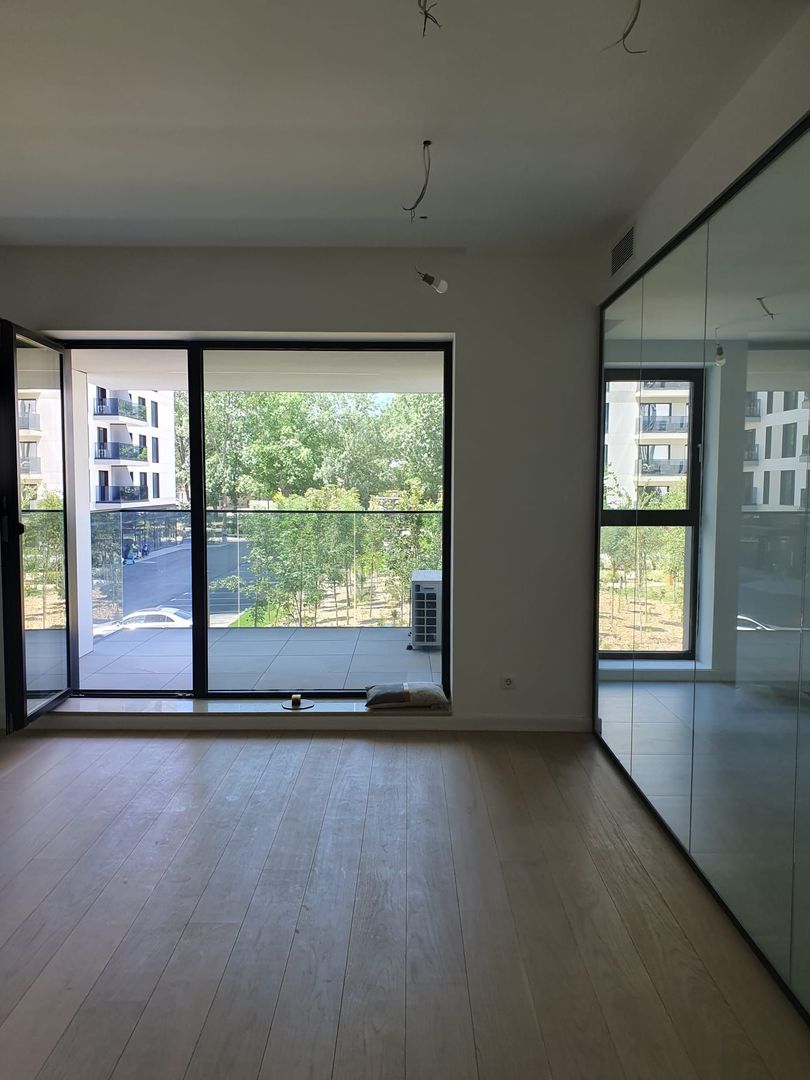 Apartament 2 camere de vânzare, Nusco City, vedere frumoasă, balcon - Aviatiei - Poză 1