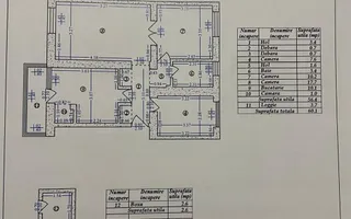 SECTOR 3 - Baba Novac | 3 camere renovat de Designer - Schiță 17