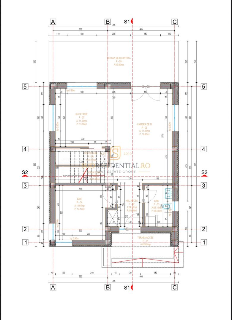 VilaIndividuala 114 mp, P+1, teren 400 mp, Comuna Berceni - Schiță 11