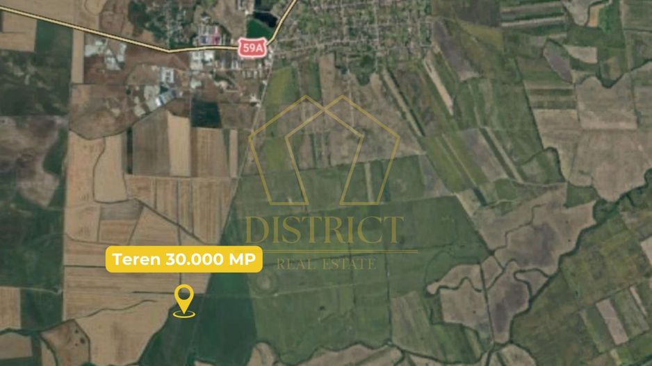 COM 0% Teren extravilan industrial la drumul judetean | Sacalaz - Poză 3