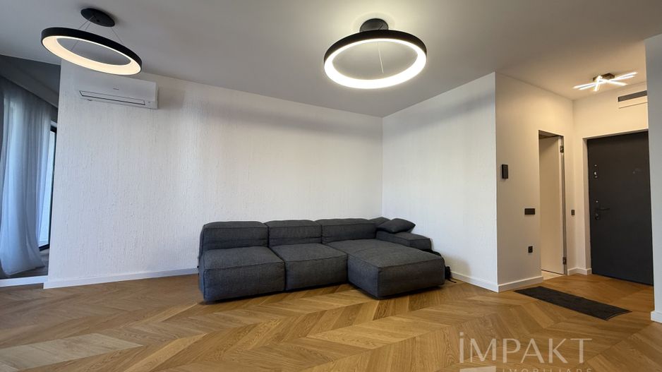 Apartament ultrafinisat 2 camere, 83 mp, Andrei Muresanu Sud - Poză 6