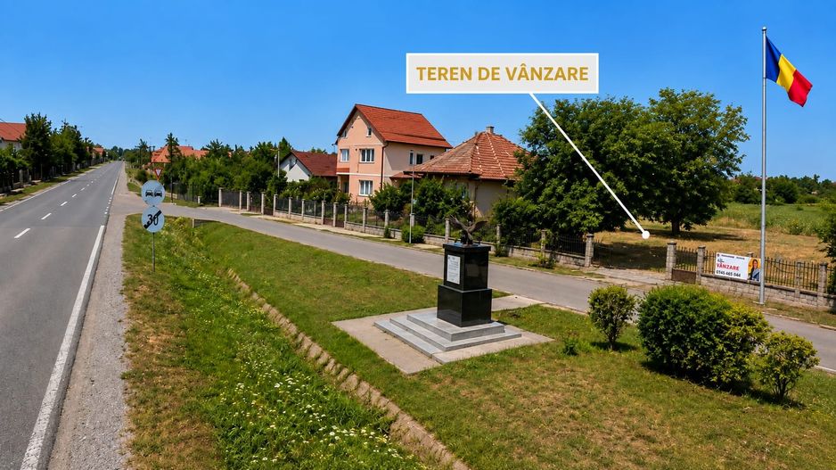 Teren intravilan de vânzare – Doba - Poză 9