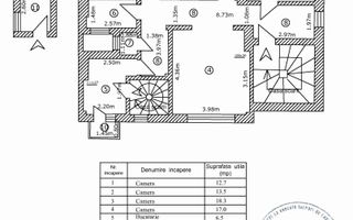 4 CAMERE ‖ BLOC INTERBELIC FAR RISC ‖ CALEA CALARASI ‖ CENTRALA PROPRIE ‖ - Schiță 15