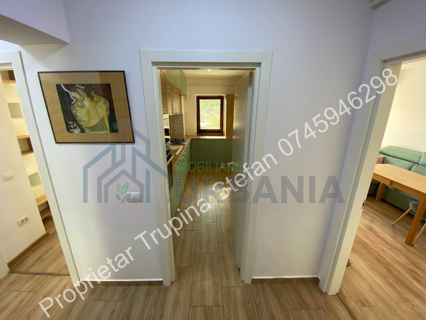 Apartament 2 camere de închiriat în Bucium Confort, Iași - 450 €/lună - Poză 1