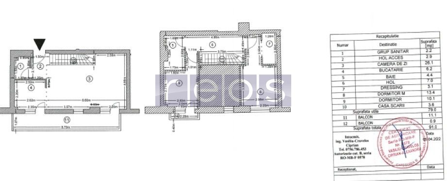DUPLEX 3 CAMERE | BELVEDERE RESIDENCES ! 91 MP | - Poză 10
