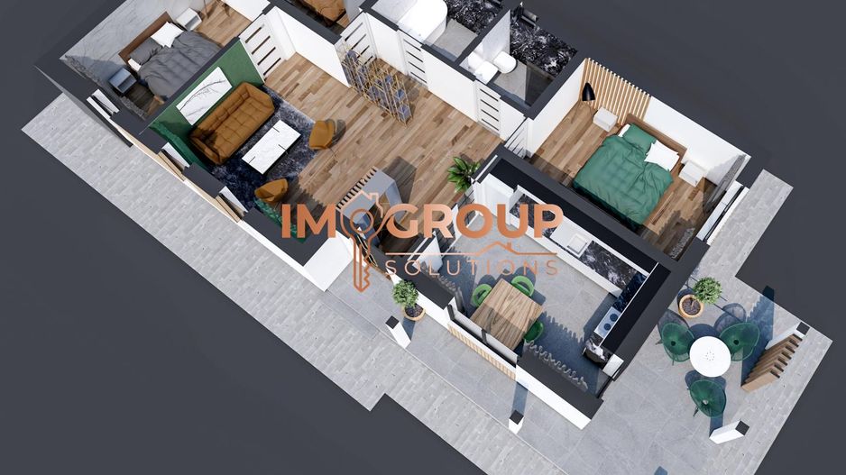 CASA INDIVIDUALA PLAN PARTER - 128 MP - VOROVESTI - Poză 9