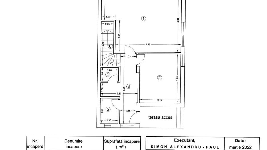 Casa Laguna Albastra - Schiță 7