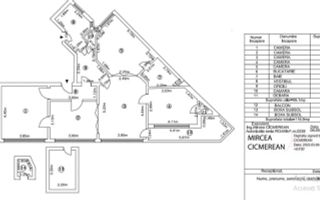 VANZARE APARTAMENT 5 CAMERE | 116MP | BLV LASCAR CATARGIU | - Schiță 12