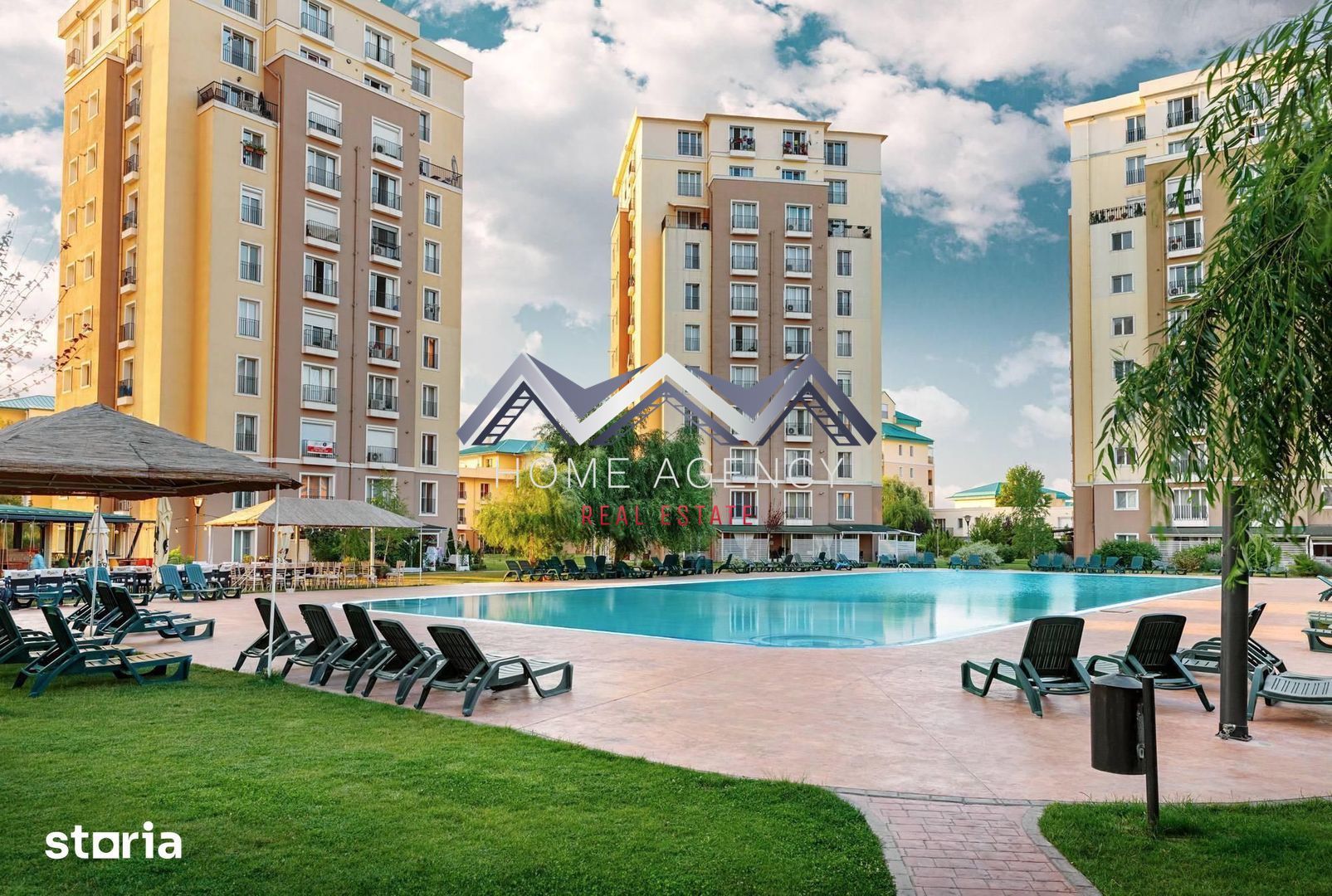 Apartament 2 camere Cosmopolis | 54MP | Parcare inclusa | Vedere la piscina - Poză 7