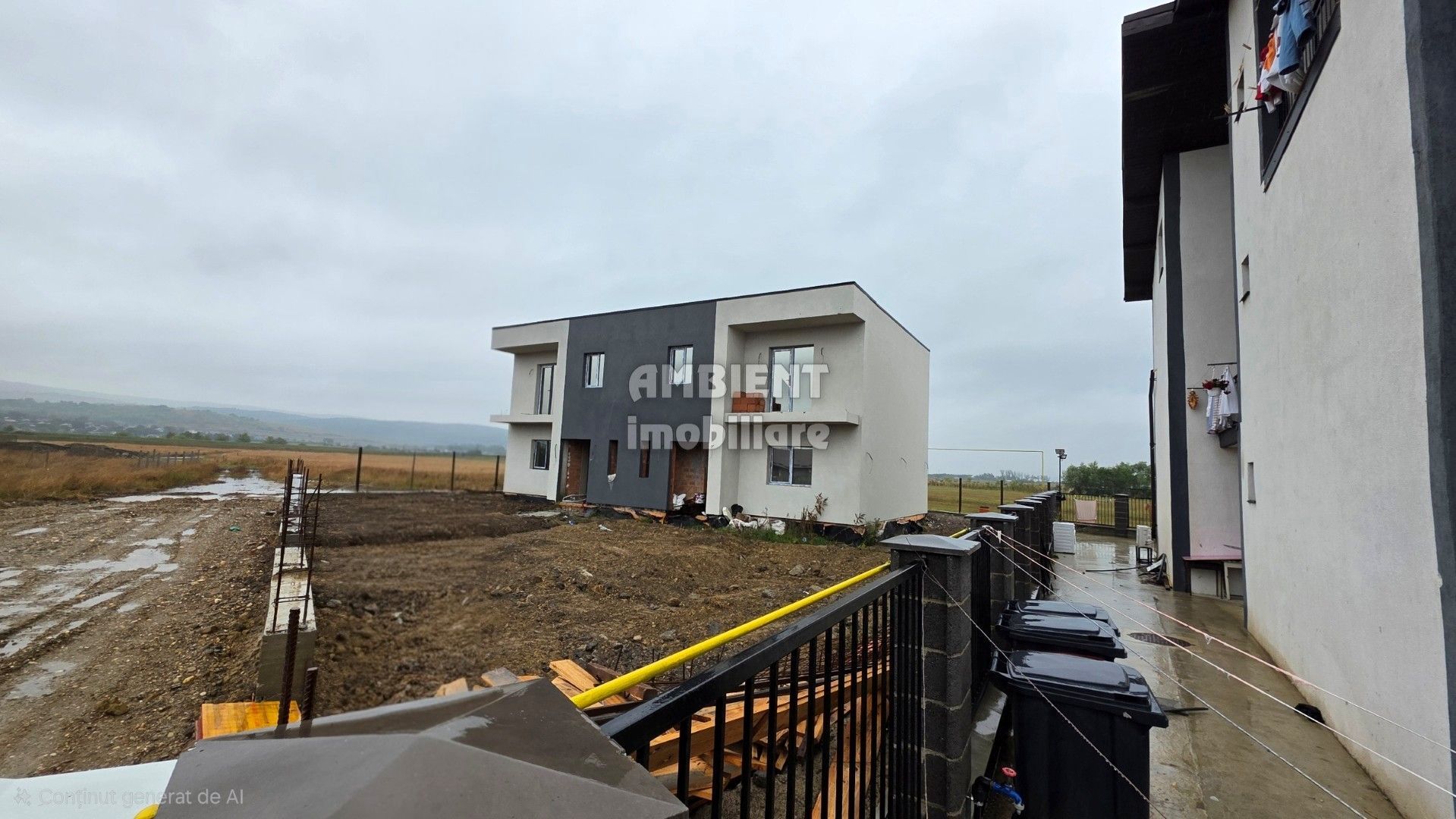 VILĂ P+1E tip DUPLEX și teren 328 mp, VASLUI zona KAUFLAND; - Poză 2