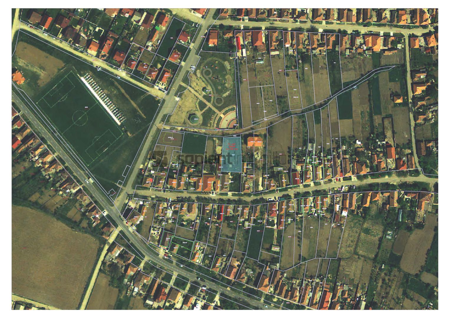 Teren de casa _ Santandrei_ zona Parcul central - Poză 3