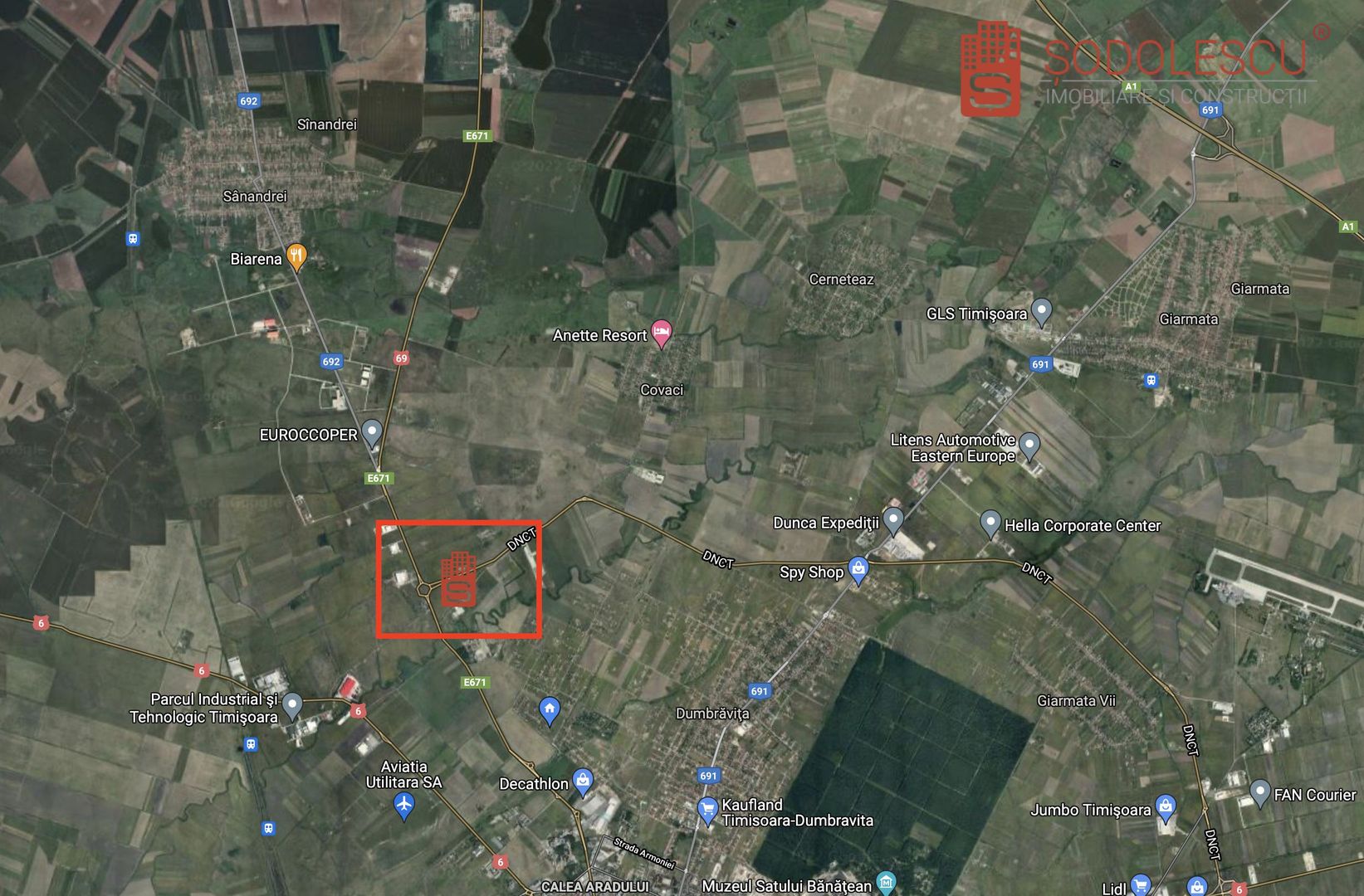 Teren comercial cu PUZ zona Calea Aradaului - Poză 1