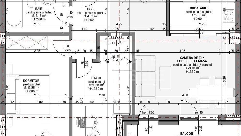 Apartament cu 3 camere, etajul 1, Beta Residence - Poză 6