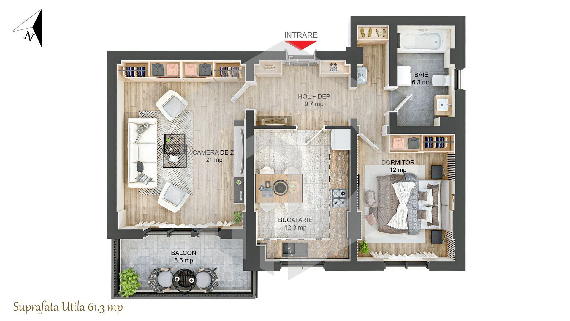 Apartament 2 camere - Decomandat - Etaj 2 sau 2- Piata Rahovei - Poză 2