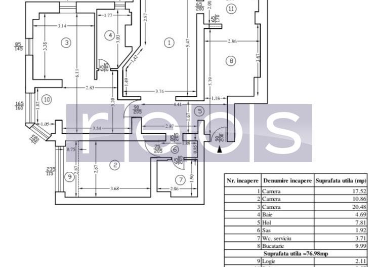 VANZARE -4/3 -CAMERE - TINERETULUI -VACARESTI - Poză 13