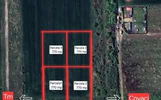 Teren la asfalt Covaci I 770mp I - Poză 2