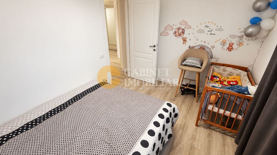 2 camere decomandat - 61mp - mobilat&utilat - ETAJ intermediar - zona Visoianu - Poză 6