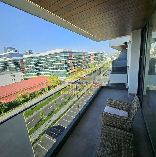 Apartament 2 Camere de Lux – Nusco City, Aviatiei | Terasă Panoramică - Poză 1