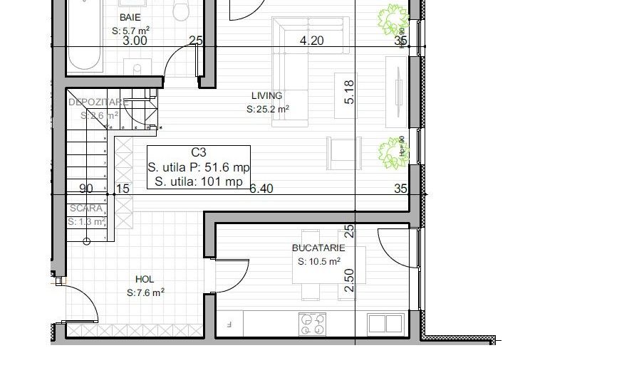 Braytim | Case insiruite | 4 camere | Strazi asfaltate | Comision 0% - Poză 21