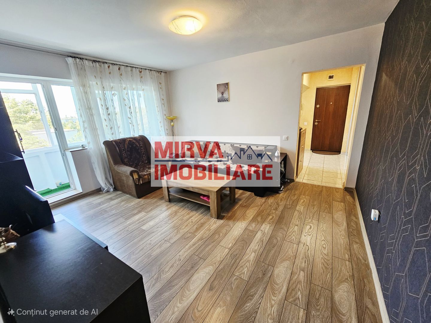 Apartament 3 camere, mobilat și parțial utilat, grad seismic 1, Nord - Poză 1