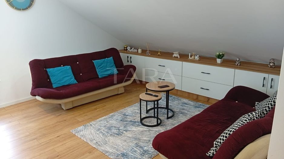 Apartament tip mansardă, renovat, mobilat la comandă, Florești. - Poză 3