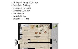 Apartament 2 Camere_PREMIUM_60.45 mp//Lacul Pipera - Poză 19