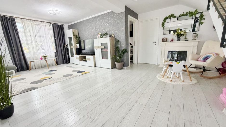 Casa moderna la cheie cu teren 485 mp Stefanesti - Poză 12