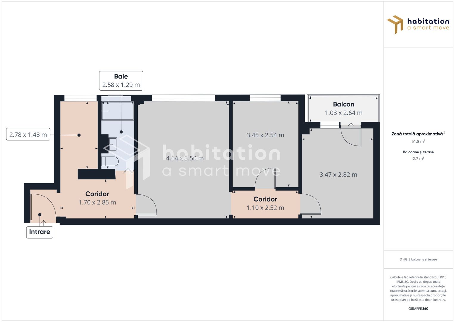 Apartament 3 camere, luminos si vedere liniștită,  boxa,  zona Cetății - Poză 22
