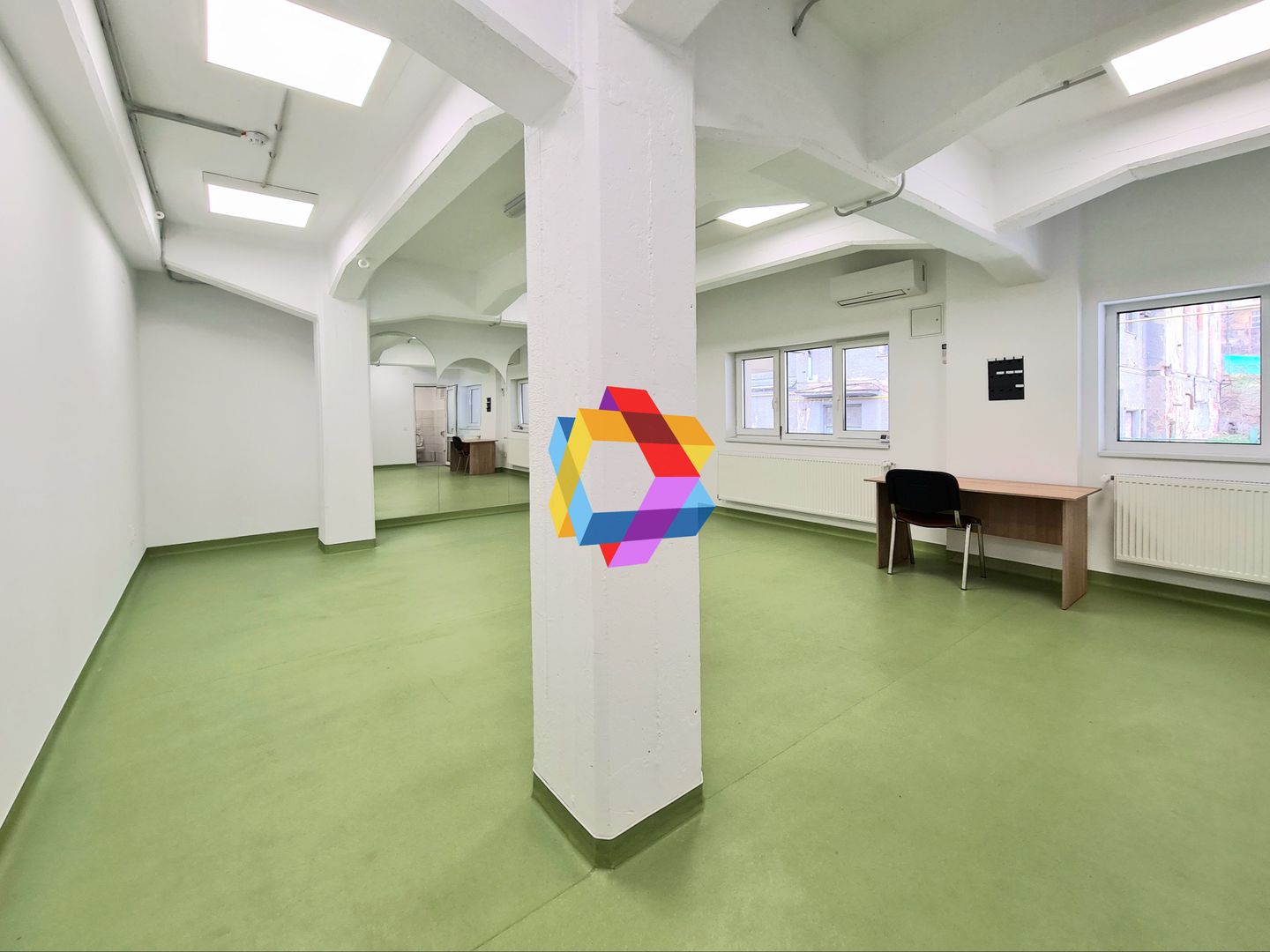 Spatiu birouri de închiriat Brasov - 47 mp # spatii-comerciale-brasov.ro - Poză 1