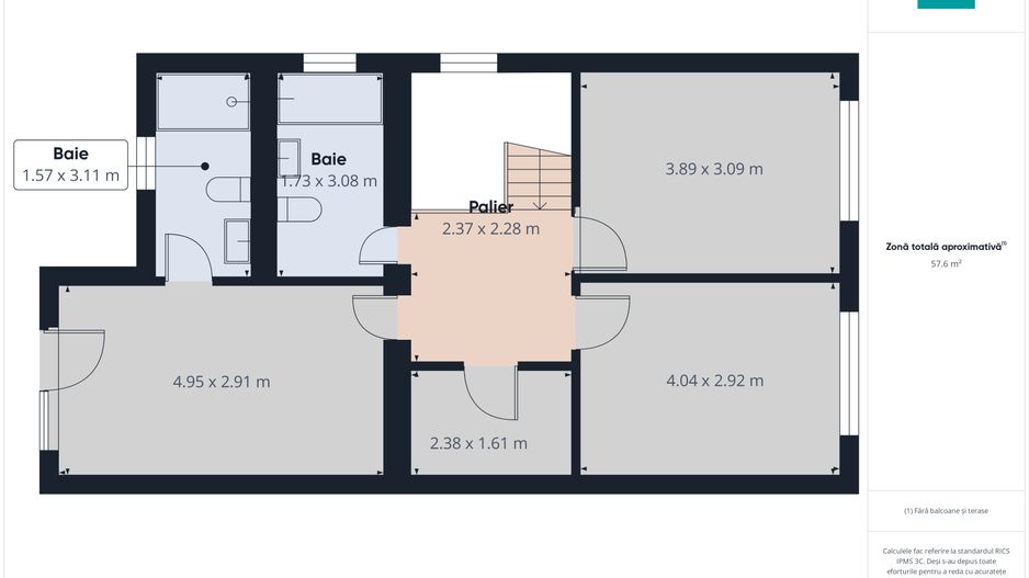 Duplex Premium-5 camere Mosnița Nouă - Poză 9