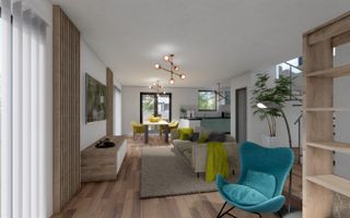 Casa 4 camere la cheie,10 minute de spital 150mp,700mp teren - Poză 19