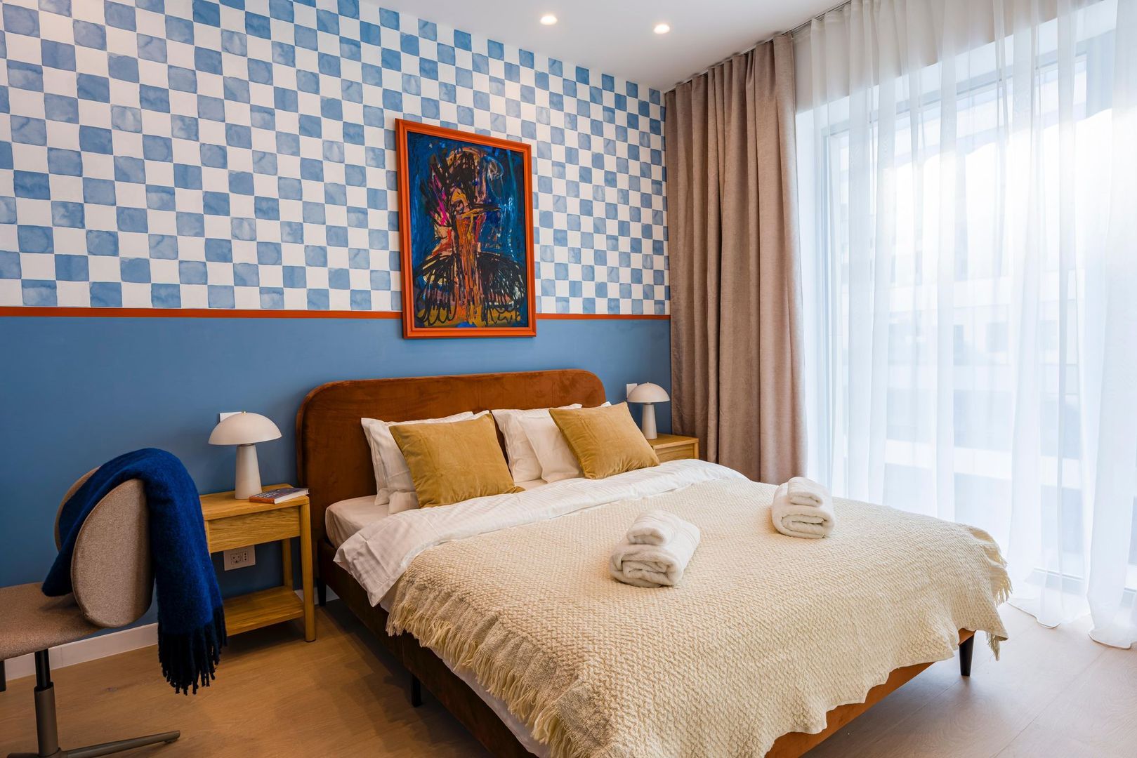 Apartament lux 2 camere, Aviatiei Tower, etaj 8, vedere superbă. - Poză 7