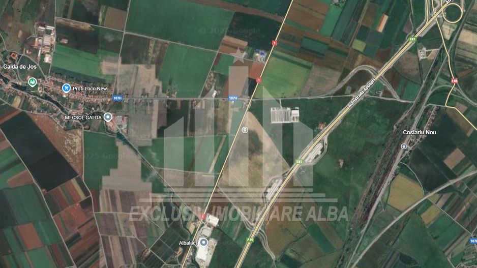 Teren agricol la sosea, pretabil si ptr constructii industriale - Schiță 9