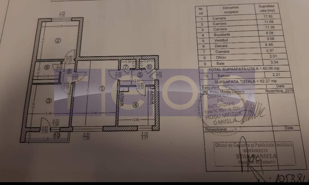 VANZARE APARTAMENT 3 CAMERE DRISTOR PARK LAKE DUBLU VEDERE 60MP - Poză 11
