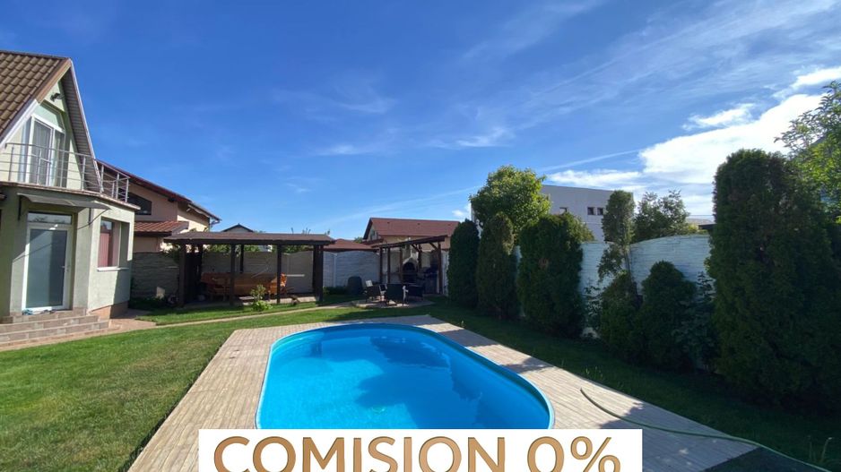 COMISION 0%, CASA INDIVIDUALA, 5 CAMERE, 175 MP, PISCINA, SACALAZ - Poză 1