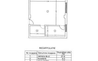 Vânzare apartament cu o cameră - 35 m.p în Păcurari - Iasi - Poză 9