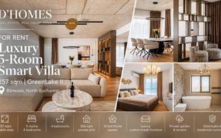 For Rent | Luxury 5-Room Smart Villa | 257 sqm | GreenLake II - Poză 1