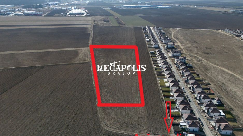 Teren 12.500 mp Ghimbav – Cartierul Florilor | Ghimbav | Braşov - Poză 3