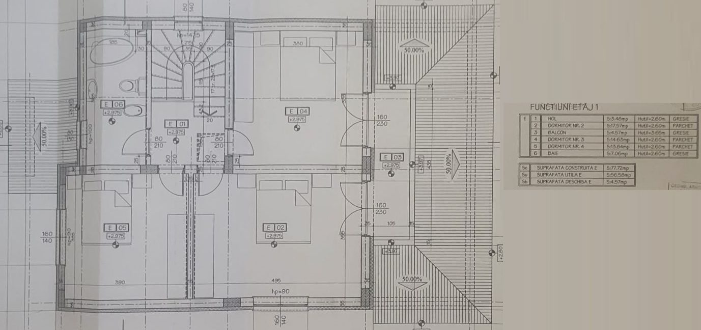 Casă de vânzare în Otopeni – 4 camere, 140 mp utili, central, ideal familii - Schiță 16