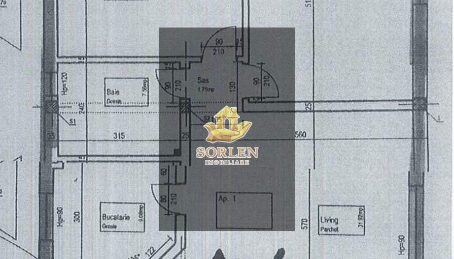 Apartament 3 camere de vanzare / Zona Andrei Muresanu - Cluj Napoca - Poză 12