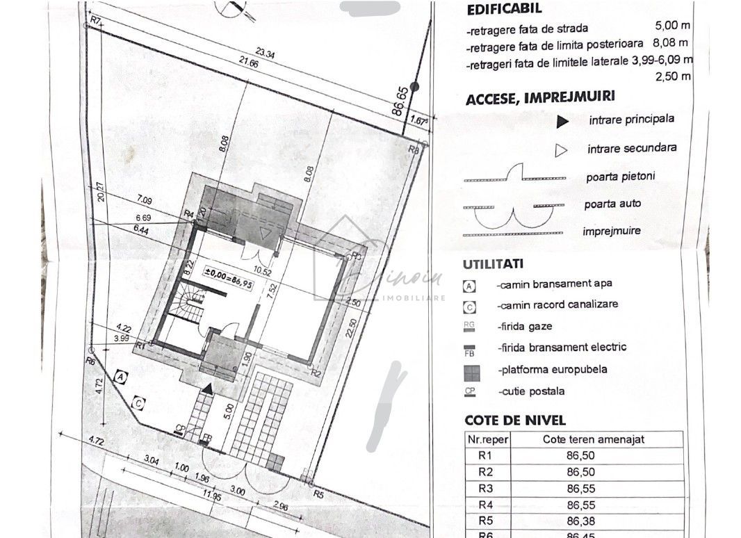 COM 0% I Vila Pipera I Cartier HENRI COANDA I Intabulata utilitati - Poză 5