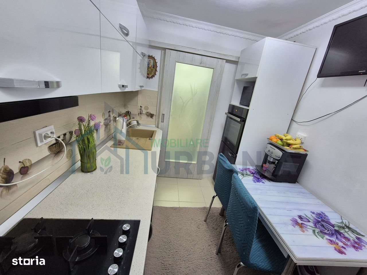 Apartament 3 camere etaj 4 de vânzare – Podu Roș, Aleea Rozelor, - Poză 11