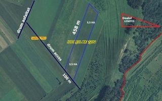 Teren intravilan 3,5 Ha - zona Sanpetru (Lempes) - Poză 1