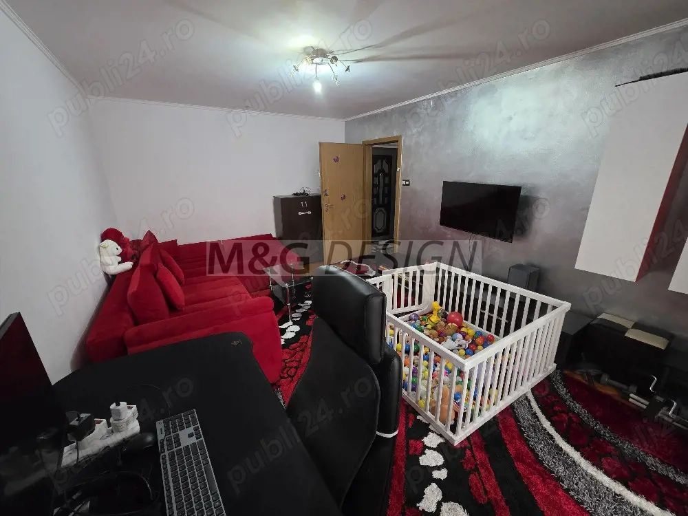 Apartament 2 camere Dambovita  etaj 1 cu centrala - Poză 2