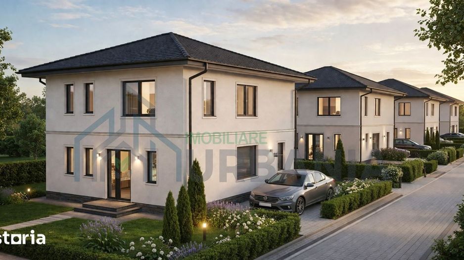 Casă Premium la Cheie, Parter+Etaj – Sat Vulturi, 7 km de Copou - Poză 2