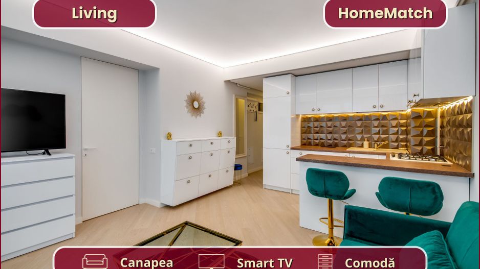 Cortina North || 2 camere || Piscină - Poză 4