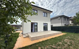 Vilă modernă cu 5 camere de închiriat în Corbeanca - Poză 28