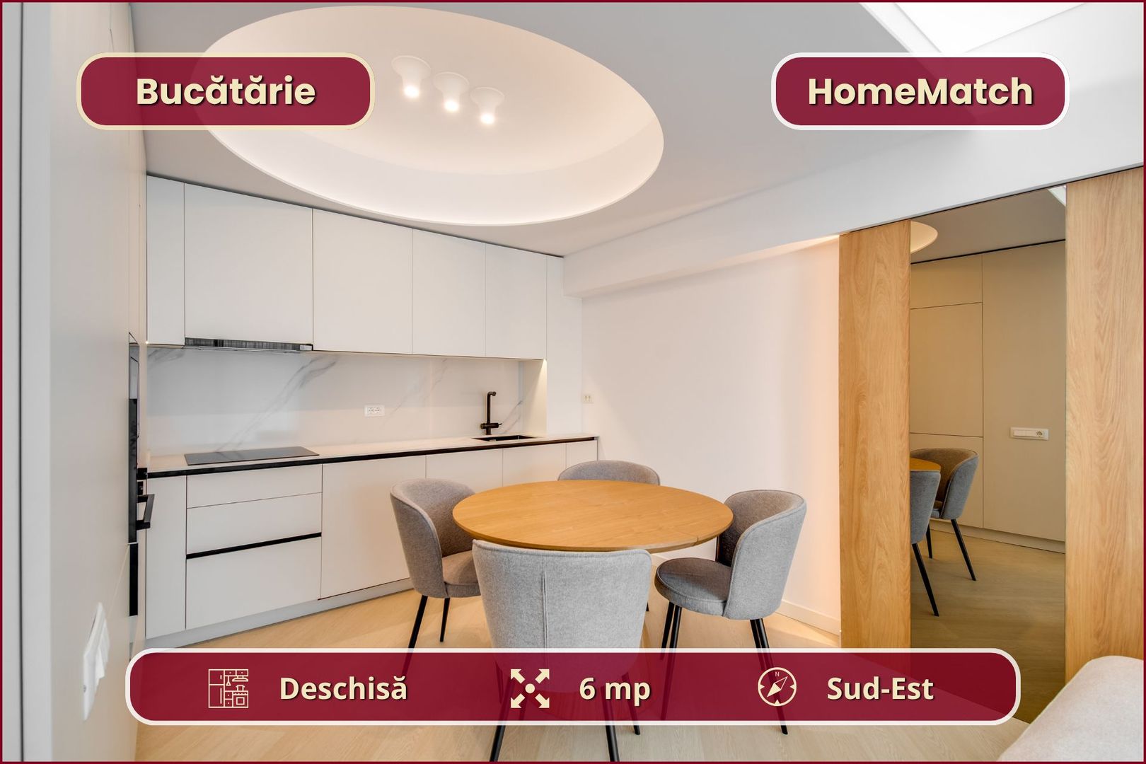 Cortina North || 3 camere || Nou || Finisaje de lux || Comision 0% - Poză 5