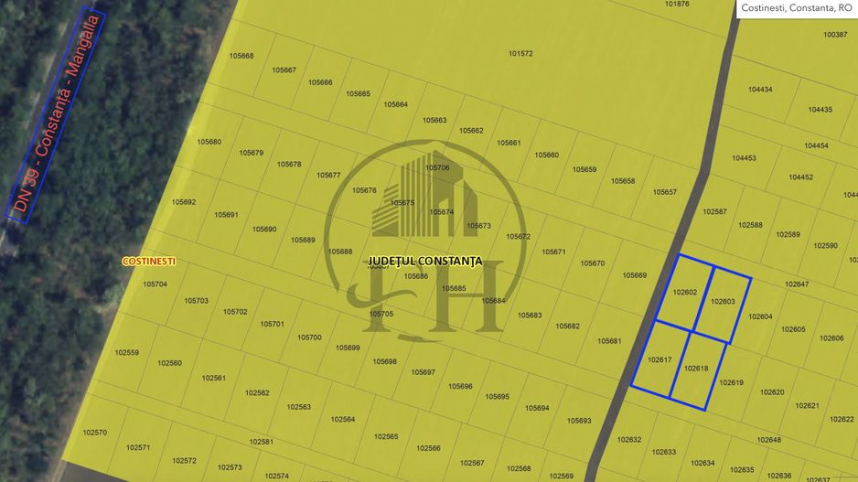 SOLD / VANDUT Teren intravilan de vanzare Costinesti - Poză 3