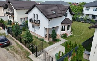 ​Vilă superbă de închiriat în Corbeanca (Sat Stratu) – Curte generoasă - Poză 1